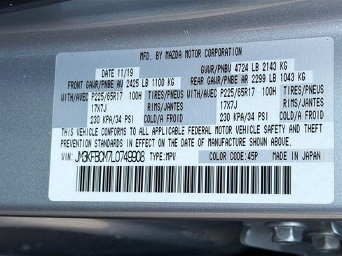 Used 2020 MAZDA CX-5 Touring AWD/4WD image 36