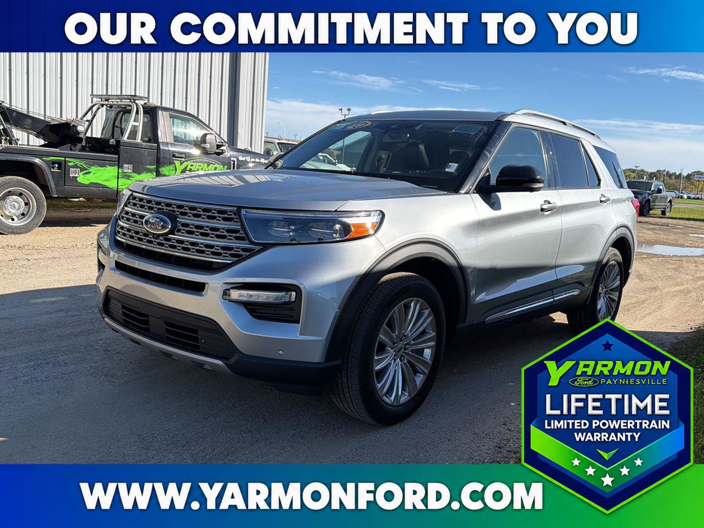 Used 2023 Ford Explorer Limited w/ Equipment Group 301A AWD/4WD image 1
