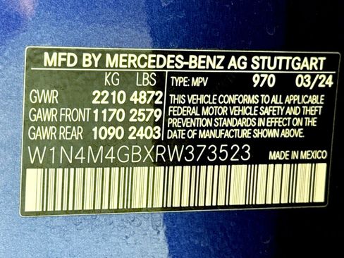 Certified 2024 Mercedes-Benz GLB 250 GLB 250 image 24