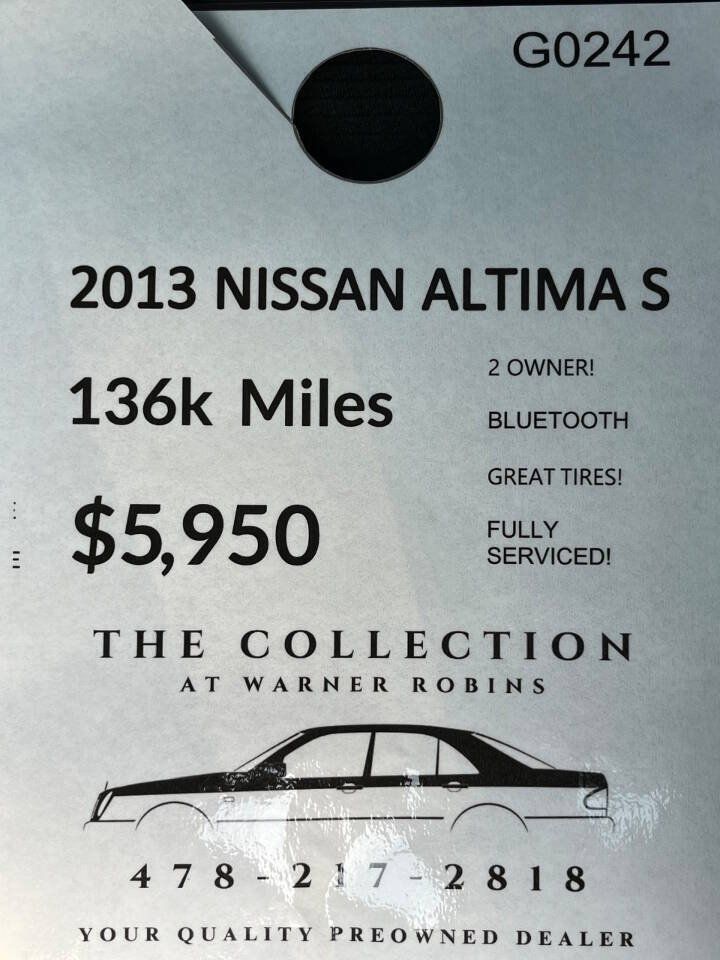 Used 2013 Nissan Altima 2.5 S FWD image 2