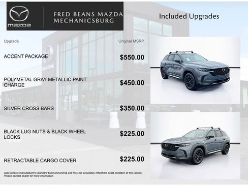 New 2025 MAZDA CX-50 AWD 2.5 S w/ Accent Package image 5