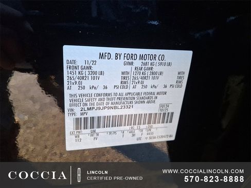 Certified 2022 Lincoln Nautilus Black Label image 26