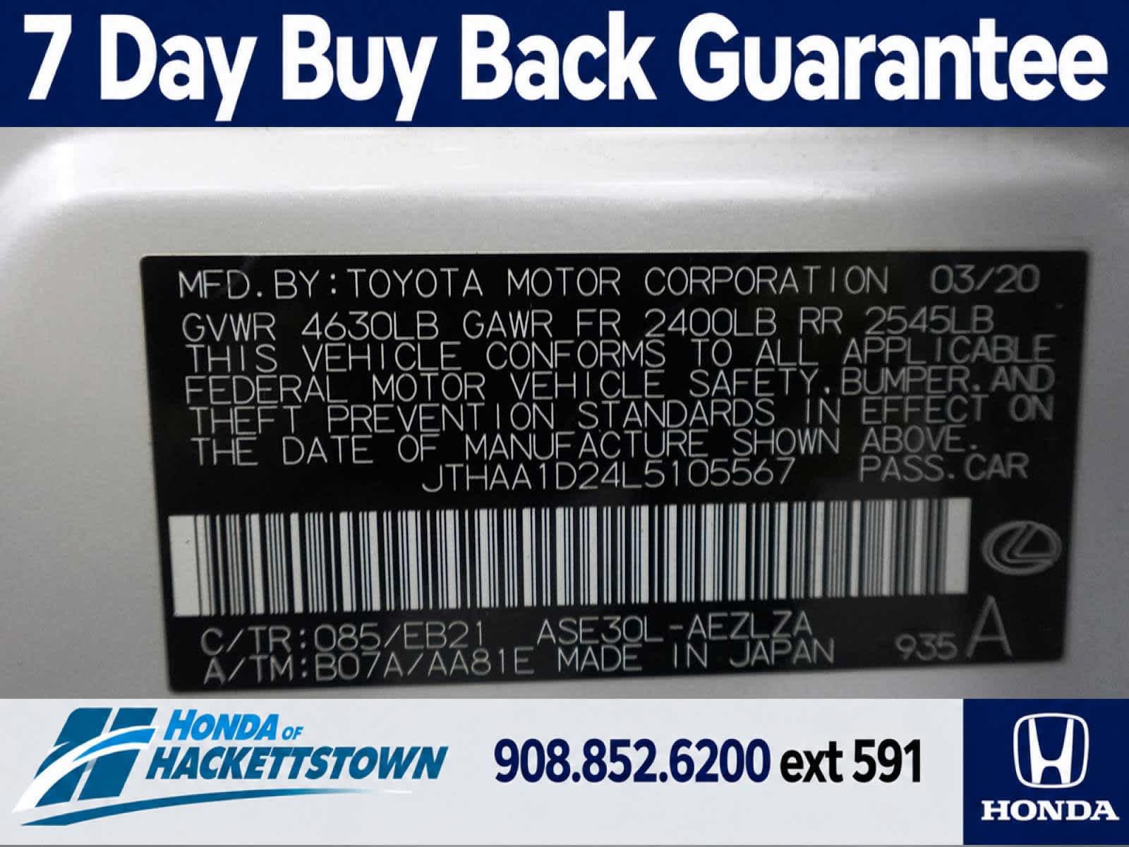 Used 2020 Lexus IS 300 w/ Accessory Package 2 RWD image 30