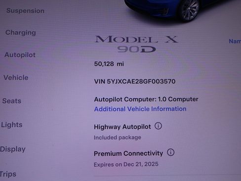 Used 2016 Tesla Model X 90D image 49