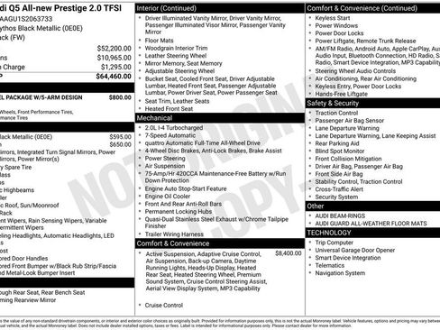 Used 2025 Audi Q5 Prestige AWD/4WD image 34