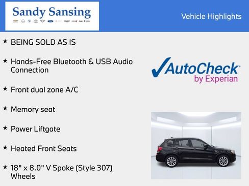 Used 2016 BMW X3 sDrive28i RWD image 8