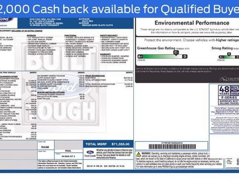New 2025 Ford F250 XL w/ 360-Degree Camera Package AWD/4WD image 5