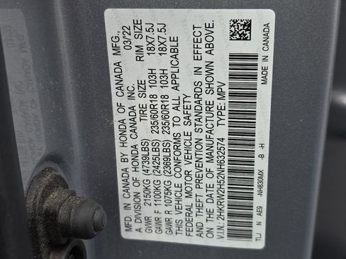 Used 2022 Honda CR-V EX image 33