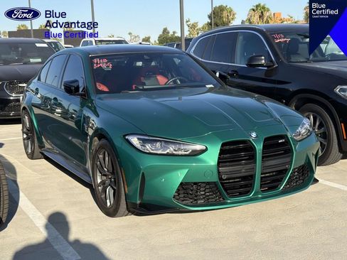 Used 2024 BMW M3 w/ Parking Assistance Package RWD image 16