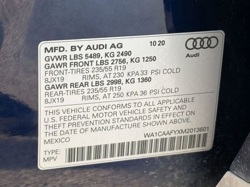 Used 2021 Audi Q5 Prestige w/ Prestige Package AWD/4WD image 21