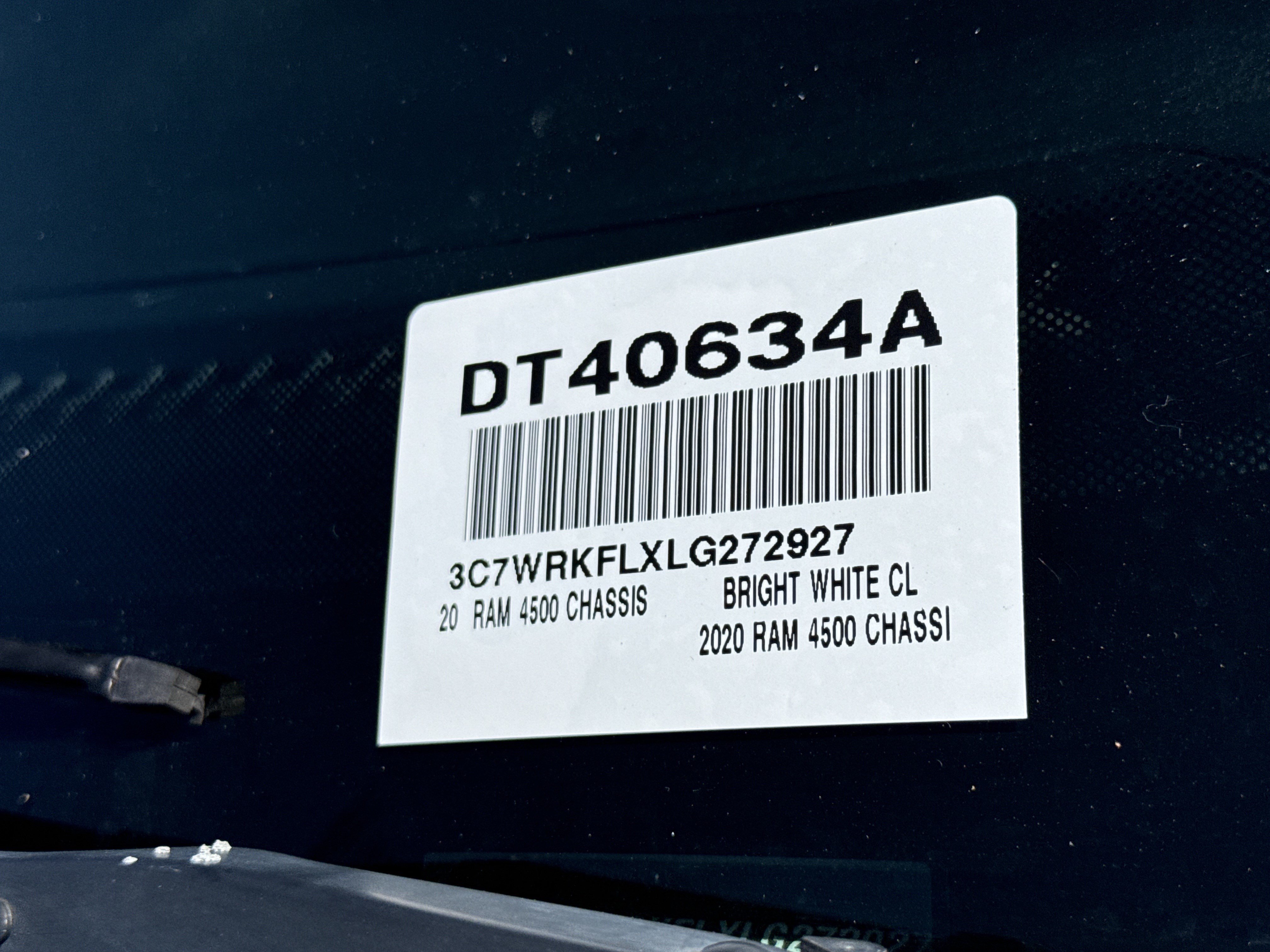 Used 2020 RAM 4500 Tradesman w/ Chrome Appearance Group RWD image 29
