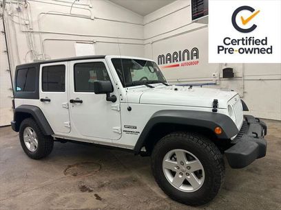 Certified 2017 Jeep Wrangler Unlimited Sport w/ Quick Order Package 24S