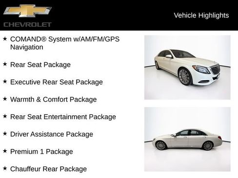 Used 2015 Mercedes-Benz S 550 4MATIC Sedan image 5