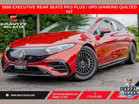 Used 2023 Mercedes-Benz EQS 580 4MATIC Sedan image 1