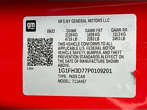 Used 2023 Chevrolet Camaro SS RWD image 32
