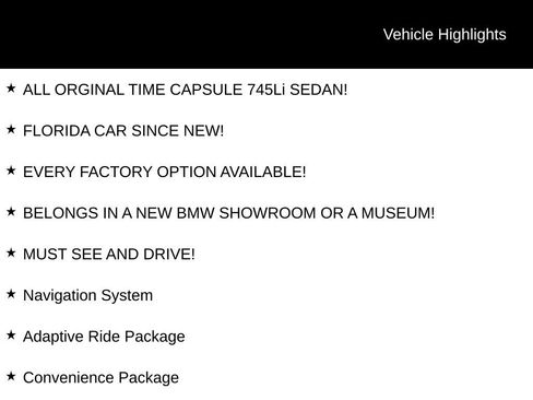Used 2003 BMW 745Li RWD image 5