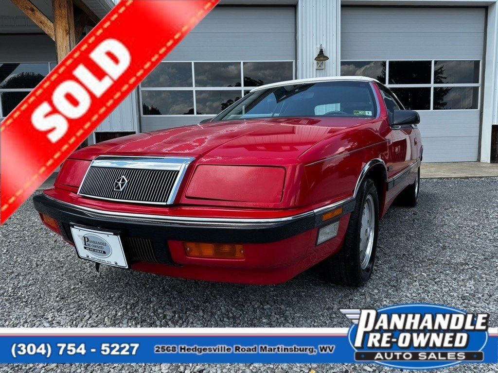 Used 1989 Chrysler LeBaron Premium FWD image 1