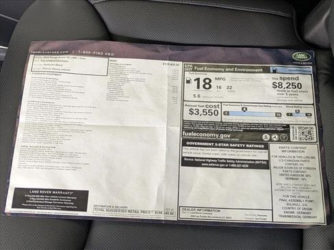 New 2025 Land Rover Range Rover Long Wheelbase SE image 14