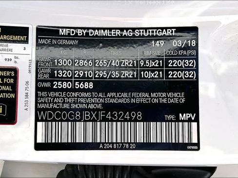 Used 2018 Mercedes-Benz GLC 63 AMG 4MATIC image 19