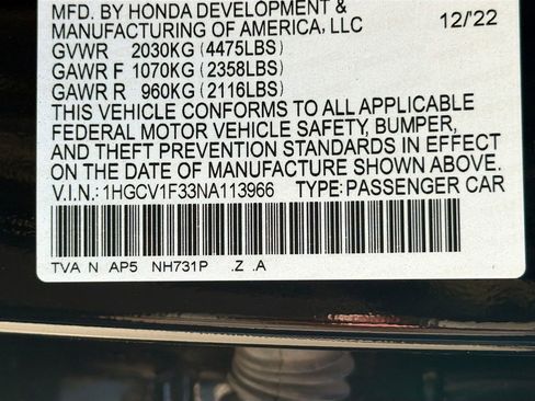 Used 2022 Honda Accord Sport image 33