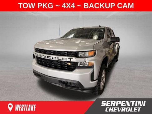 Used 2021 Chevrolet Silverado 1500 Custom AWD/4WD image 1