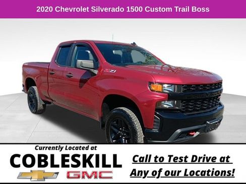 Used 2020 Chevrolet Silverado 1500 Custom Trail Boss w/ Custom Convenience Package AWD/4WD image 1
