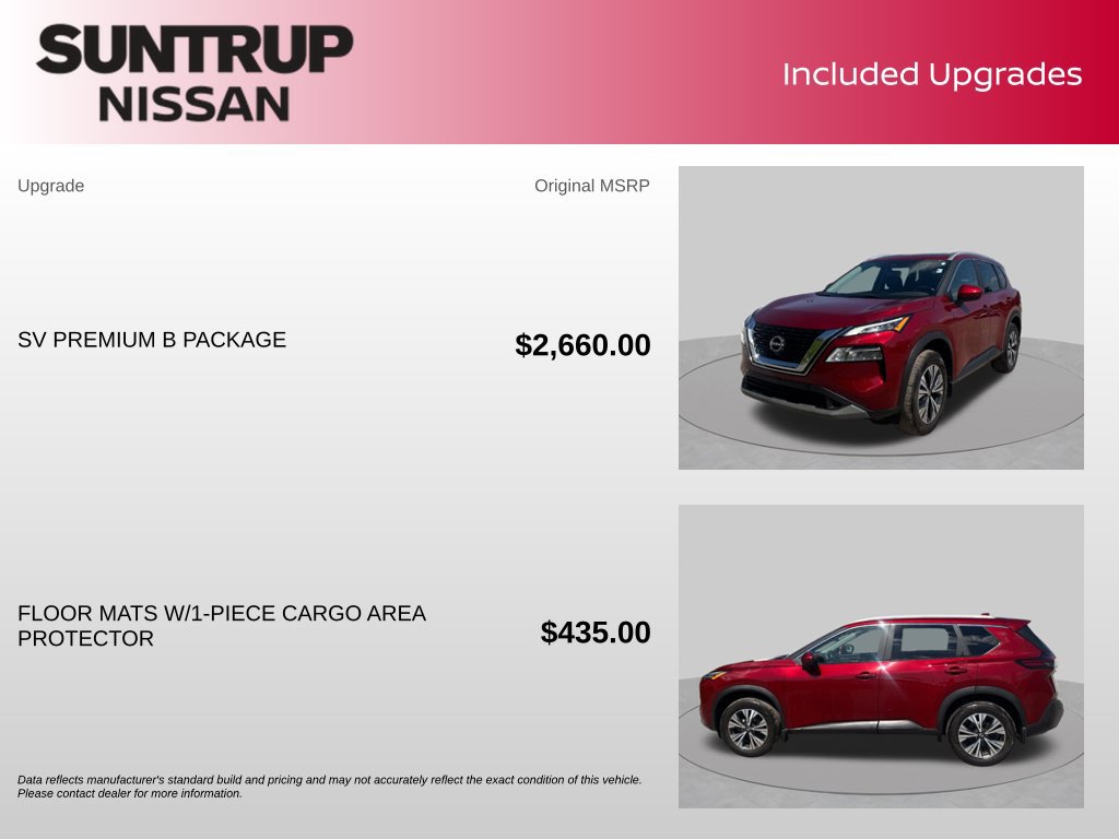 Certified 2023 Nissan Rogue SV w/ SV Premium B Package AWD/4WD image 2