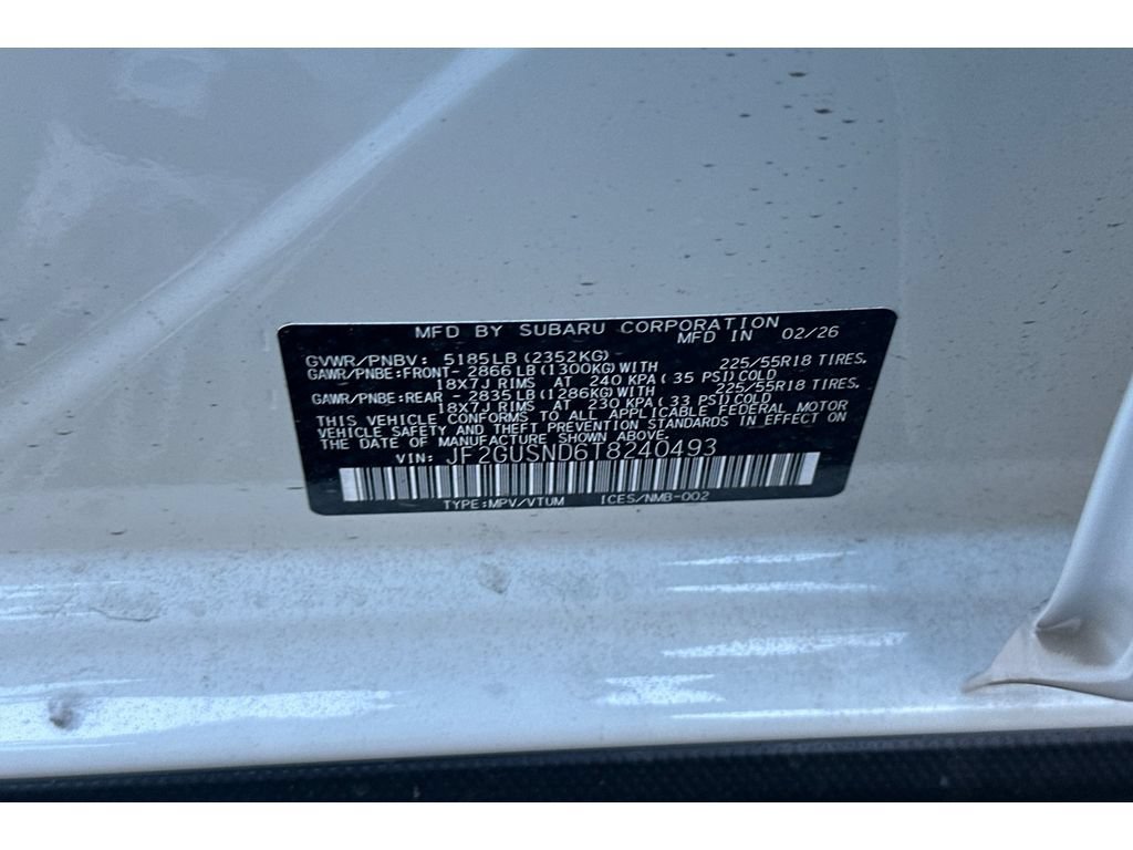 New 2026 Subaru Crosstrek 2.5i Limited w/ Crosstrek Mirror Package AWD/4WD image 26