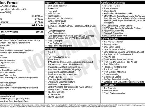 Used 2019 Subaru Forester w/ Alloy Wheel Package image 27