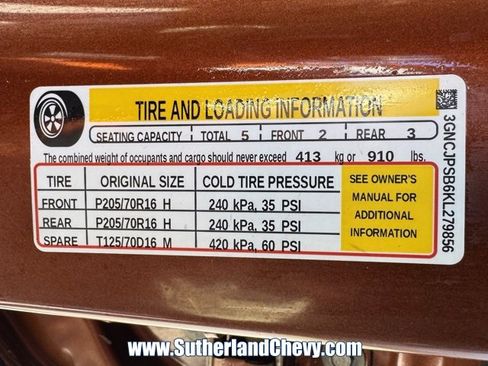 Used 2019 Chevrolet Trax LT w/ LT Convenience Package image 37