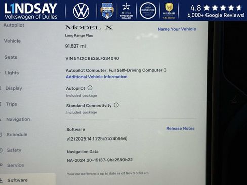 Used 2020 Tesla Model X Long Range image 20