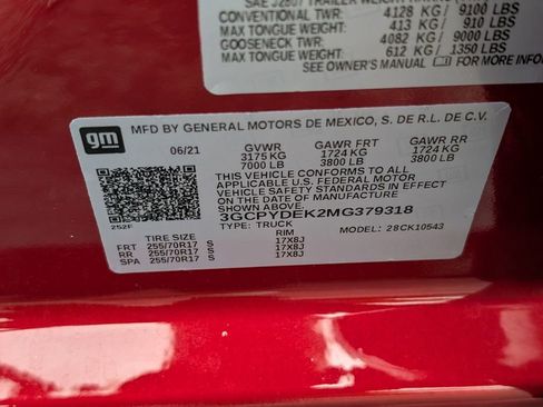 Used 2021 Chevrolet Silverado 1500 LT AWD/4WD image 28