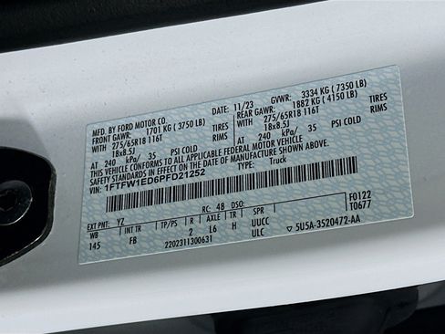 Used 2023 Ford F150 XLT w/ Equipment Group 302A High image 12