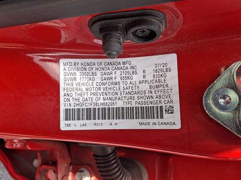 Used 2020 Honda Civic EX image 29