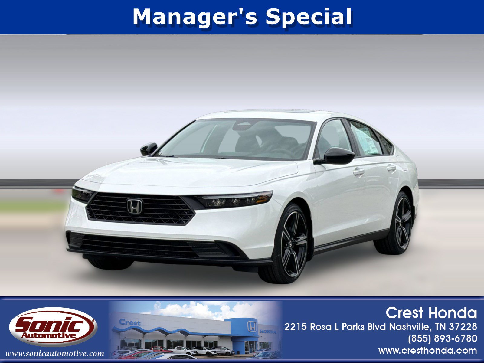 New 2026 Honda Accord Sport image 1