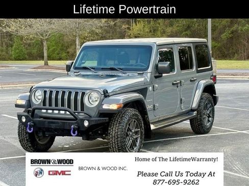 Used 2023 Jeep Wrangler Sahara image 1