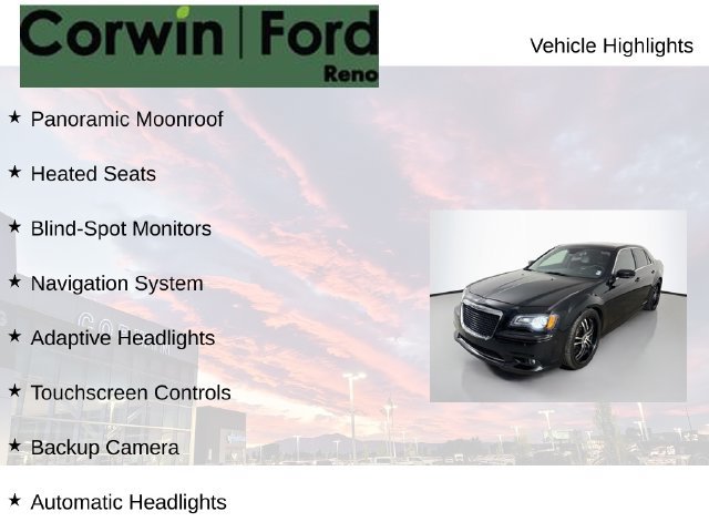 Used 2012 Chrysler 300 SRT8 w/ 19-Premium Speaker Group RWD image 7