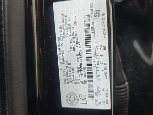 Used 2025 Ford F150 XLT w/ Equipment Group 301A Standard AWD/4WD image 14
