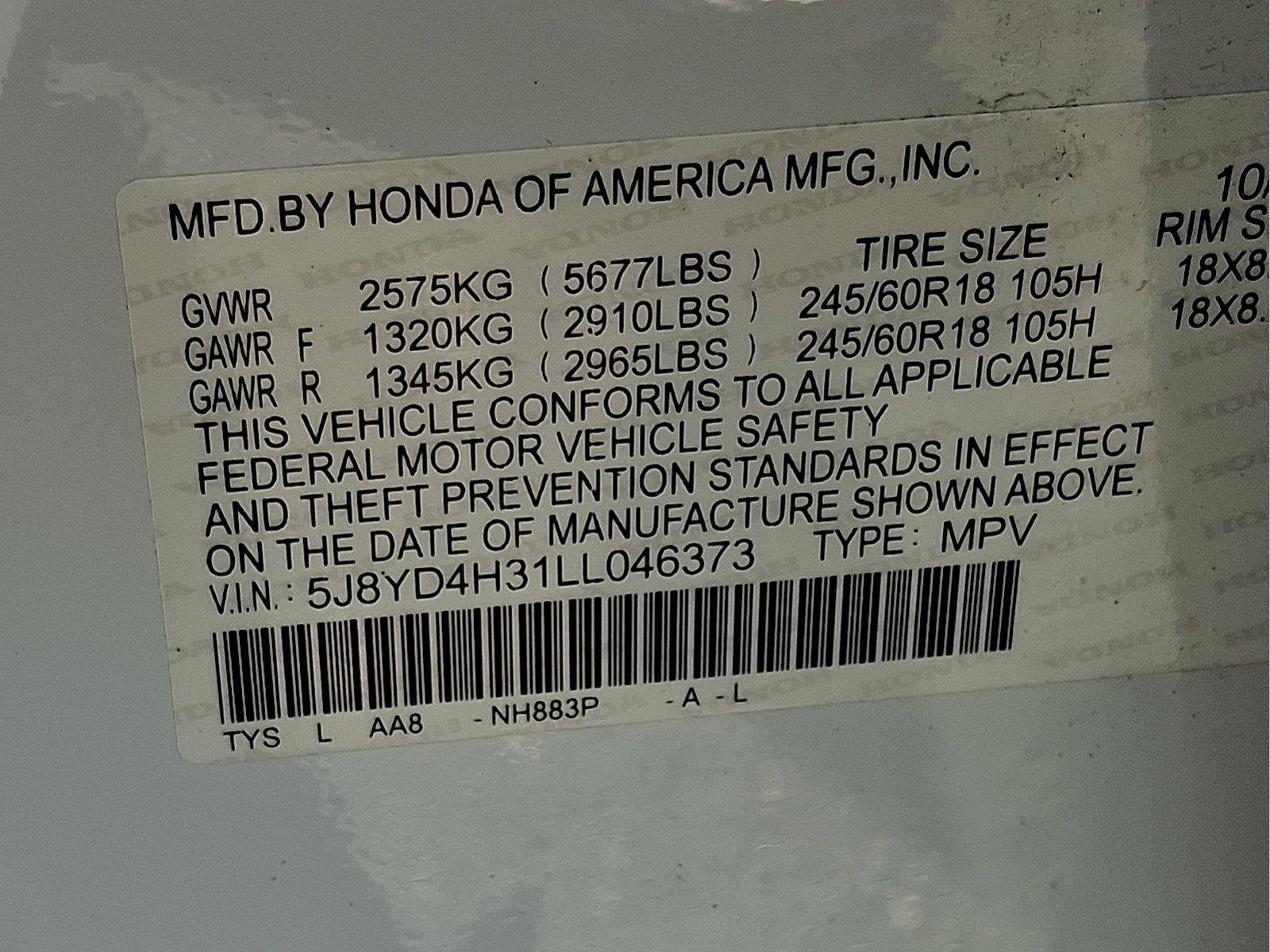 Used 2020 Acura MDX SH-AWD image 23