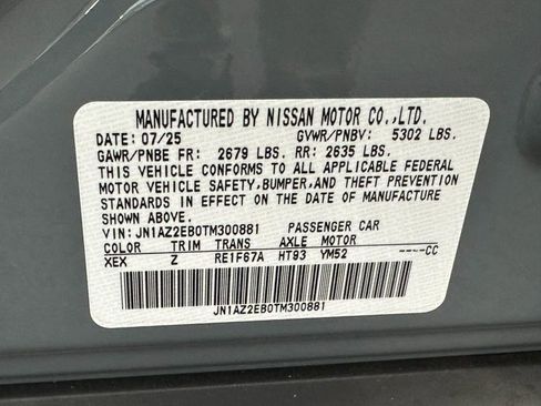 New 2026 Nissan Leaf Platinum+ w/ Cargo Package (Platinum+) FWD image 16