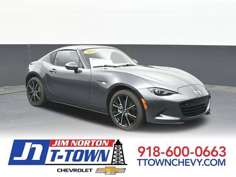 Used 2024 MAZDA MX-5 Miata RF Grand Touring RWD image 1