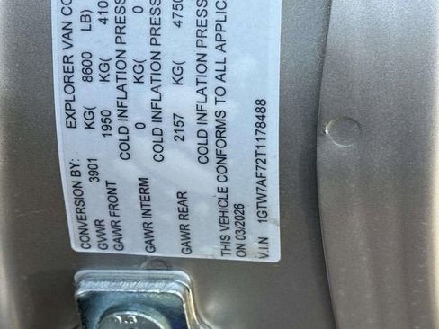 New 2026 GMC Savana 2500 w/ Driver Convenience Package RWD image 26