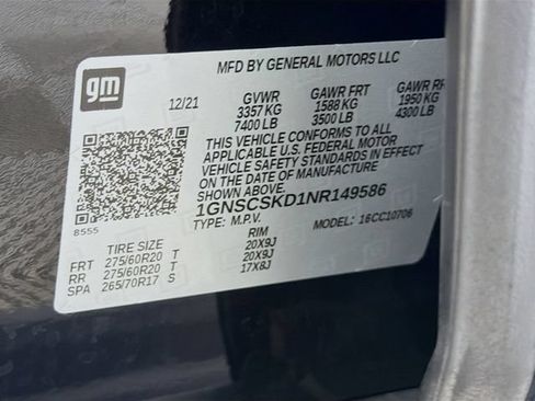 Used 2022 Chevrolet Tahoe Premier RWD image 35
