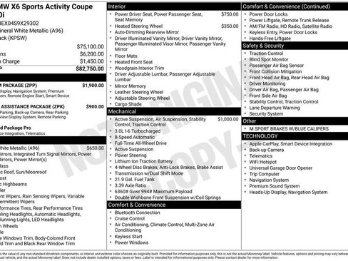 Used 2025 BMW X6 xDrive40i w/ Premium Package image 5