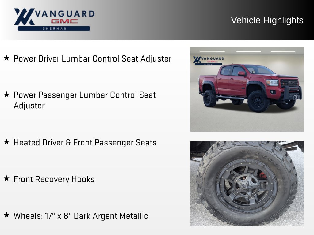 Used 2015 GMC Canyon SLE w/ All-Terrain Package AWD/4WD image 21