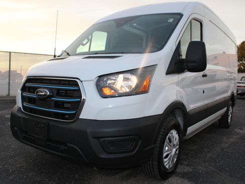 Used 2023 Ford E-Transit Medium Roof w/ Load Area Protection Package RWD image 56