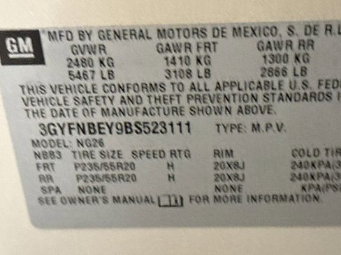 Used 2011 Cadillac SRX Performance FWD image 28