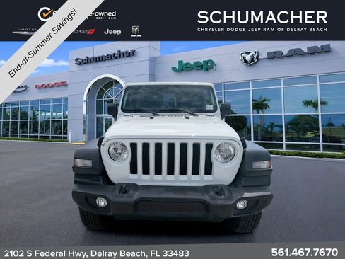 Used 2022 Jeep Wrangler Unlimited Sport w/ Sun And Sound Package AWD/4WD image 2