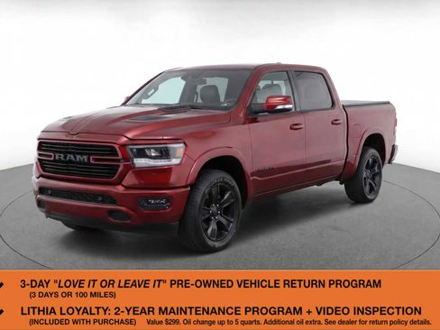 Used 2019 RAM 1500 Sport w/ Leather & Sound Group AWD/4WD image 1