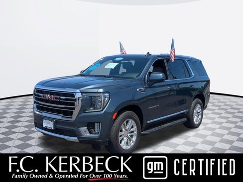 Certified 2021 GMC Yukon SLT w/ SLT Luxury Plus Package AWD/4WD image 1